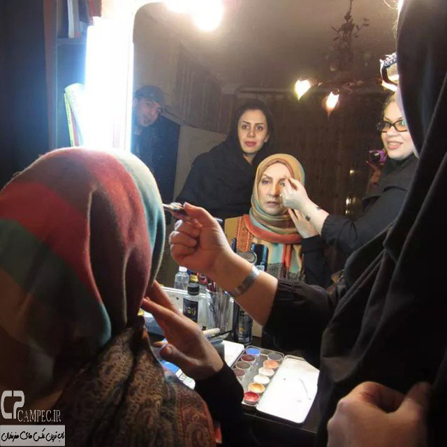 جدیدترین عکس های فاطمه گودرزی با گریم های جالب 9 مهر 93